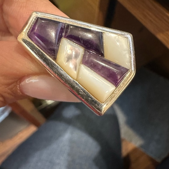 Dtr china earrings ss 925 mother of Pearl - Picture 8 of 8